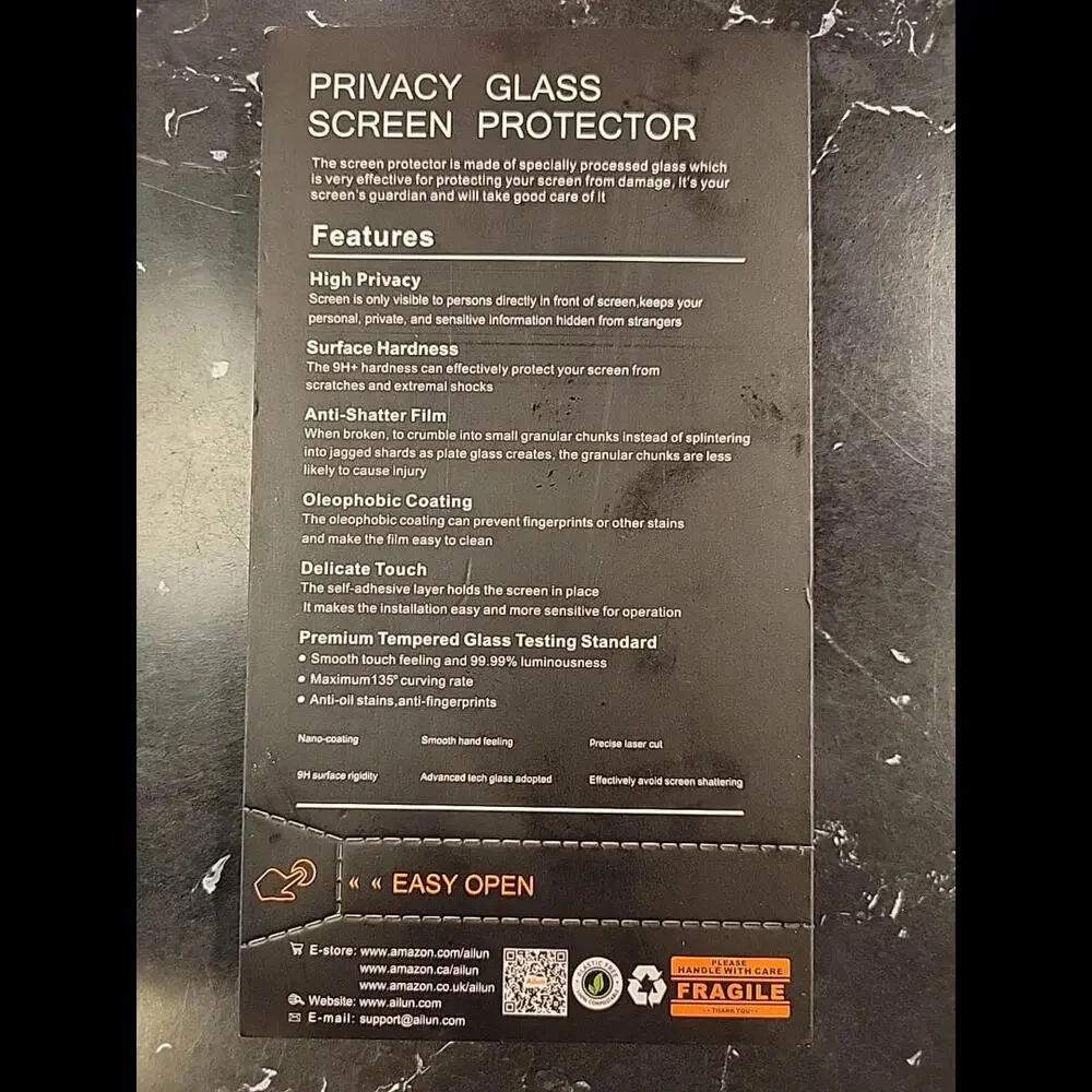 Privacy Screen Protector for iPhone SE 2020 2nd / 2022 3rd Generation, iPhone...